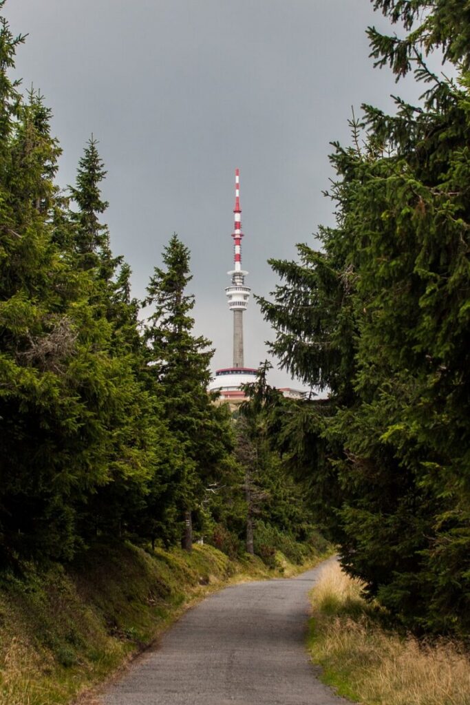 czech republic, great-grandfather, praded, tower, mountains, forest, way, tour, praded, praded, praded, praded, praded