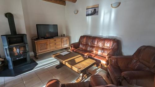 Caldisfarm Bison Lodge I Abgeschiedene Ferienwohnung im Böhmerwald