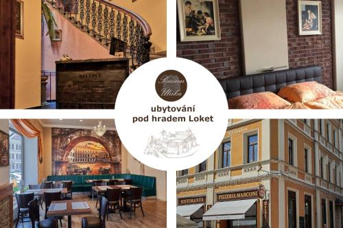 Pension Ulrika - ubytování pod hradem Loket