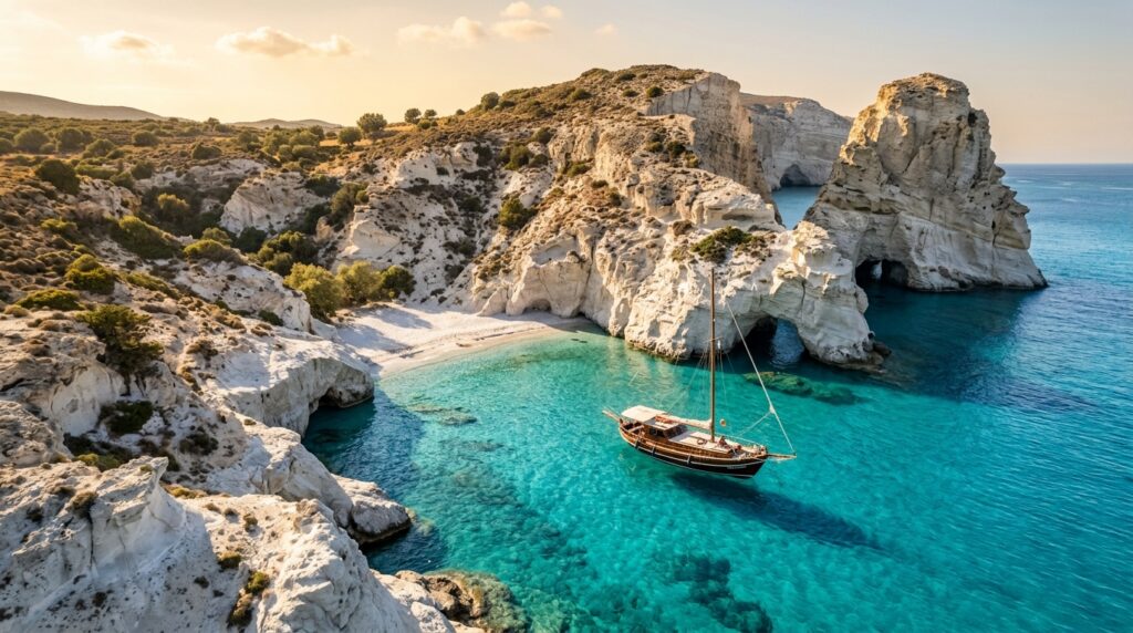 5 přeceňovaných ostrovů vs. jejich dokonalé alternativy (Santorini, Bali, Ibiza, Maledivy, Capri)